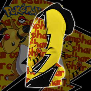 Ampharos Costume Pokemon Anime 3D Hoodie Shirt