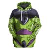 Anime Dragon Ball Cell 3D Hoodie Shirt