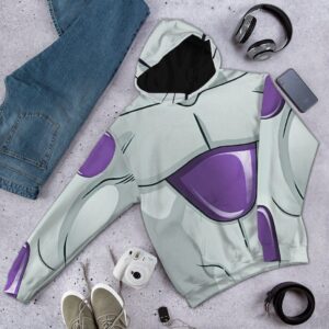 Anime Dragon Ball Frieza 3D Hoodie Zip Hoodie