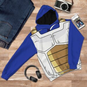 Anime Dragon Ball Goku Vegeta Saiyan 3D Hoodie Zip Hoodie