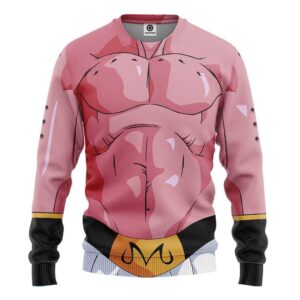 Anime Dragon Ball Majin Boo 3D Hoodie Shirt