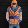 Anime Dragon Ball Son Goku 3D Hoodie Zip Hoodie