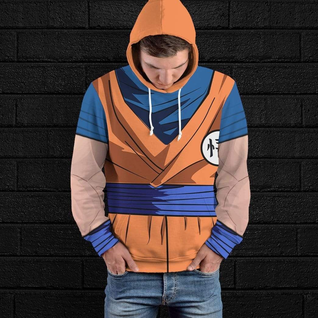Anime Dragon Ball Son Goku 3D Hoodie Zip Hoodie Anime Dragon Ball Son Goku 3D Hoodie Zip Hoodie
