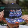 Anime Pokemon Dragon Type Pattern Graffiti Text Custom Baseball Cap