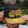 Anime Pokemon Electric Type Pattern Graffiti Text Custom Baseball Cap