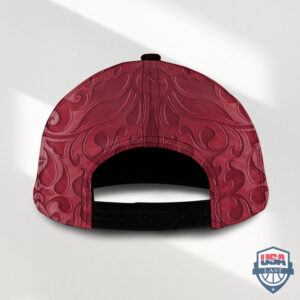 Arkansas Razorbacks 3D Skull Custom Name Classic Cap