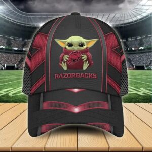 Arkansas Razorbacks And Baby Yoda Classic Cap