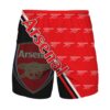 Arsenal Black Red 3D Shirt Hoodie