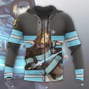 Arthur Boyle Fire Force Anime Uniform 3D Hoodie Shirt