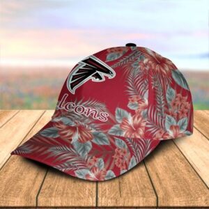 Atlanta Falcons Tropical Flower Classic Cap