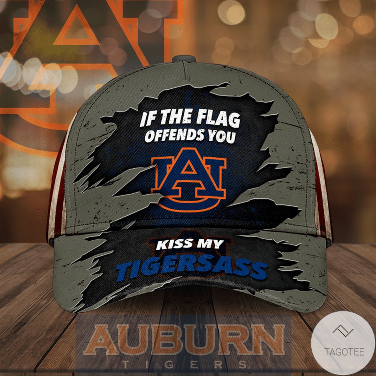 Auburn Tigers If The Flag Offends You Cap Auburn Tigers If The Flag Offends You Cap