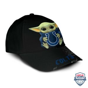 Baby Yoda Love Indianapolis Colts Classic Cap