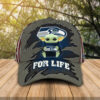 Baby Yoda Nfl Seattle Seahawks For Life Cap