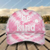 Be Kind Tie Dye Colorful All Over Printed Classic Cap
