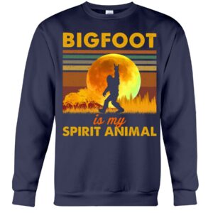 Bigfoot Is My Spirit Animal 2D Hoodie Shirt