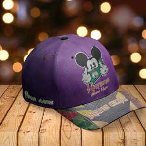 Boston Celtics Mickey Mouse Haters Gonna Hate Custom Name Hat Cap