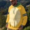 Bowser 3D Hoodie Zip Hoodie