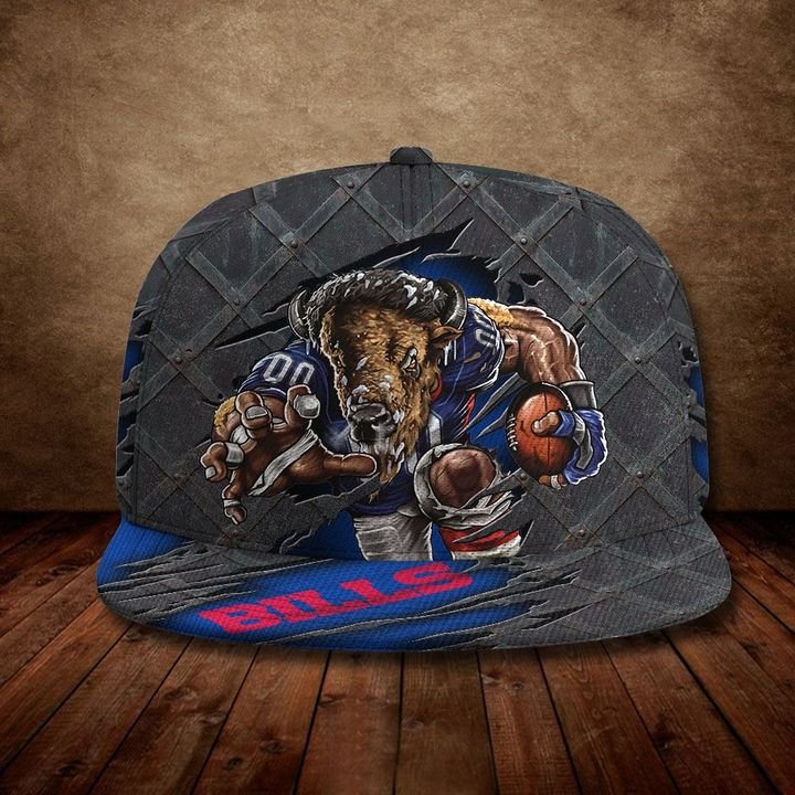 Buffalo-Bills-3D-Mascot-Classic-Cap-1