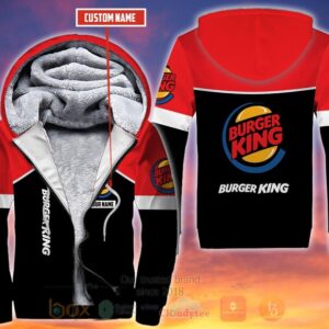 Burger King Personalized Fleece 3D Hoodie