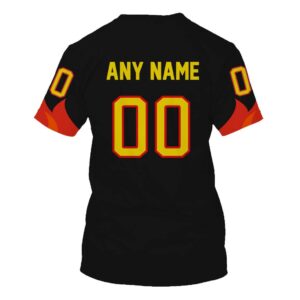 Calgary Flames Personalized Black 3D Hoodie Shirt
