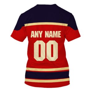 Calgary Flames Personalized Red 3D Hoodie Shirt