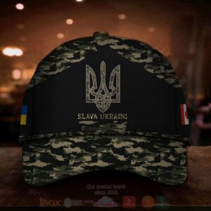 Canada Stand With Ukraine Slava Ukraini Camo Canadian Support Ukraine Cap