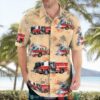 Cape Canaveral Brevard County Florida Cape Canaveral Volunteer Fire Department 3D Hawaii Shirt