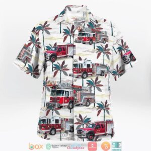 Cape Coral Florida Cape Coral Fire Department Hawaii 3D Shirt