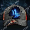 Capricorn Zodiac America Flag All Over Printed Classic Cap