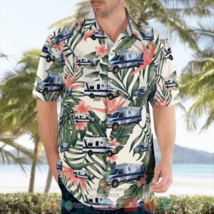 Capron Illinois Capron Rescue Squad District Hawaiian Shirt