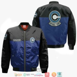 Capsule Corp Costume Dragon Ball Anime 3D Shirt Hoodie