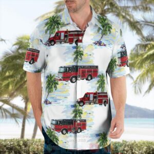 Captiva Florida Captiva Island Fire Control District Hawaiian Shirt