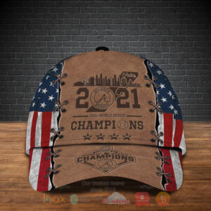 Champions Atlanta Braves World Series 2021 Championships Sport Cap
