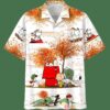 Charlie Brown And Snoopy Autumn Time 3D Shirt Hoodie