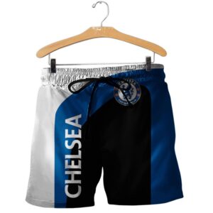 Chelsea Fc White Blue Black 3D Shirt Hoodie