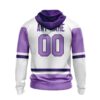 Chicago Blackhawks Fight Cancer Personalized 3D Hoodie Zip Hoodie