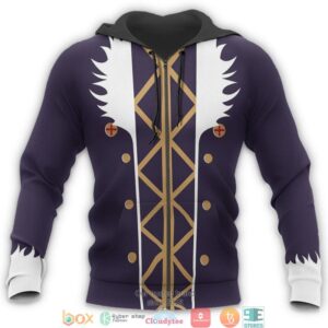 Chrollo Lucilfer Hunter X Hunter Uniform Hxh Anime 3D Shirt Hoodie