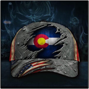 Colorado State America Flag Cap