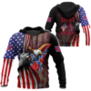 Confederate States Of America These Colors DonT Run They Reload 3D Hoodie