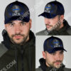 Custom Name Back The Blue All Over Printed Classic Cap
