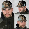 Custom Name Deer Hunting Camouflage All Over Printed Classic Cap