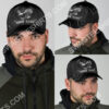 Custom Name Eagle American Metal All Over Print Classic Cap