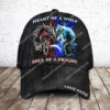 Custom Name Heart Of A Wolf Soul Of A Dragon All Over Printed Classic Cap