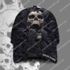 Custom Name The Skull Scream All Over Printed Classic Cap