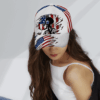 Cycling Man American Flag Pattern Cap
