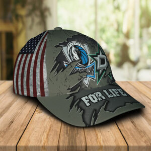 Dallas Stars Dallas Mavericks For Life Cap
