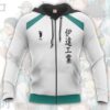 Date Tech High Haikyuu Anime Cosplay Costumes Volleyball Uniform 3D Hoodie Shirt