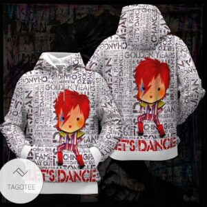 David Bowie LetS Dance Hoodie