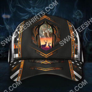 Deer Hunting Forest All Over Printed Classic Cap