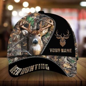 Deer Hunting Personalized Custom Cap Hat